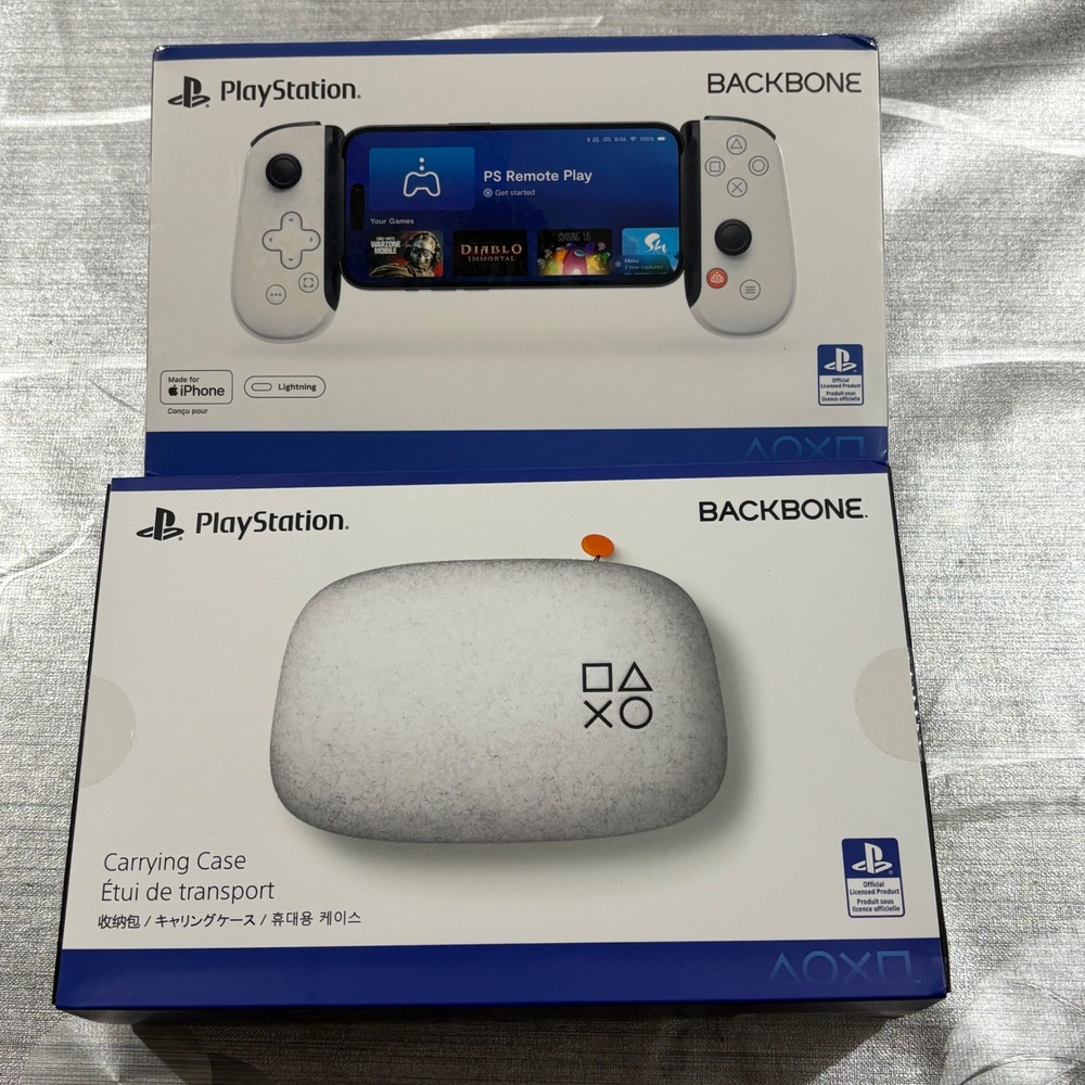 Backbone One PlayStation Edition iPhone Lightning Controller and Carrying Case